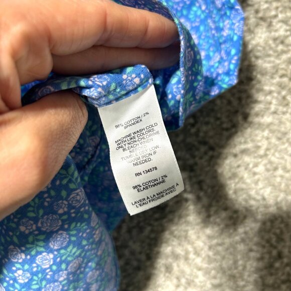 Vineyard Vines Men's Sz XXL Kentucky Derby Floral Button-Down Shirt Short Sleeve - Picture 6 of 8